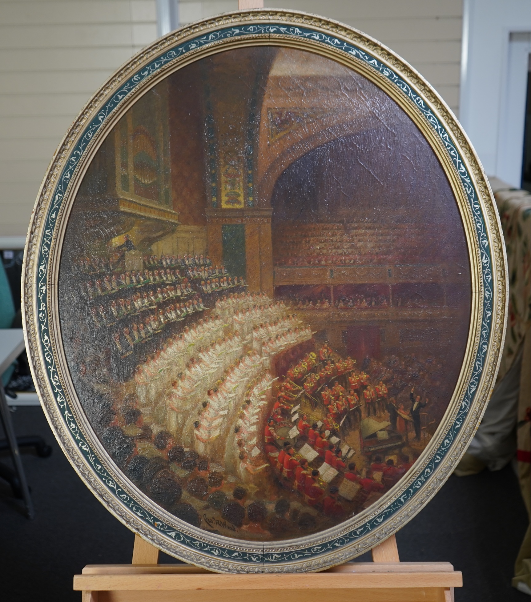 Charles R. Wood, 19th/20th century, 'Evening Concert'